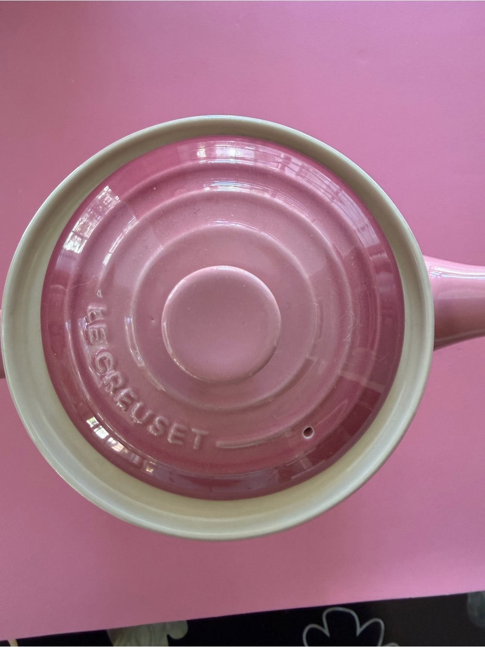 Le Creuset ROSE QUARTZ Grande Tea Pot New - Picture 2 of 6